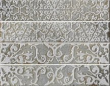 Settecento Brickart Decoro Heritage Beige Set 4 Pz 18x23