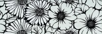 Settecento Neo Pop Les Marguerites Black On White 24x72