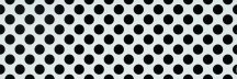 Settecento Neo Pop Les Pois Black On White 24x72