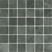 Settecento Primitive Anthracite Su Rete Mosaic 32x32