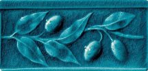 Settecento The Traditional Style Olive Emerald Listello 7.5x15