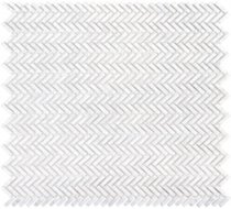 Smalto Mosaic White Light Grey Nat Rectangular 29.6x30