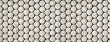 Smalto Mosaic White Light Grey Nat Round 29x29