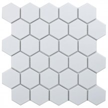 Starmosaic Mosaic Hexagon Small White Matt 27.2x28.2