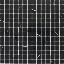 Starmosaic Wild Stone Mosaic 20x20 Black Polished 30.5x30.5