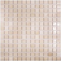 Starmosaic Wild Stone Mosaic 20x20 Crema Marfil Polished 30.5x30.5