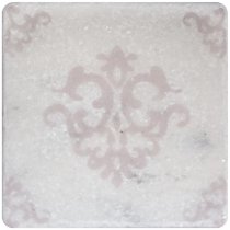 Stone4Home Marble Decor White Motif №3 10x10