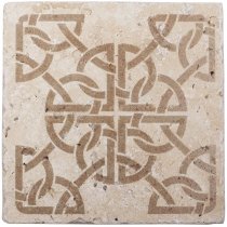 Stone4Home Travertine Decor Provance Ornament №4 10x10