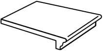 Stroeher Keraplatte Roccia Ступень Флорентинер 833 Corda 24x34