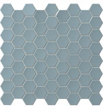 Terratinta Hexa Azure Mist Mosaic 31.6x31.6