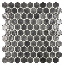 Vidrepur Colors Hex Niebla Negro 30.7x31.7