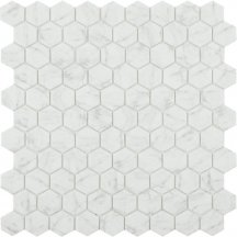 Vidrepur Honey Marbles Carrara Grey MT Hex Antislip 30.7x31.7