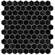 Vidrepur Supreme Hex Marquina 30.7x31.7