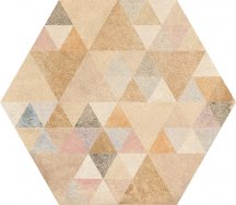 Vives Laverton Hexagono Benenden Multicolor 23x26.6