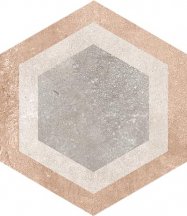 Vives Rift Hexagono Bushmills Multicolor 23x26.6