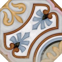 Vives Vodevil Octogono Diglas Multicolor 20x20