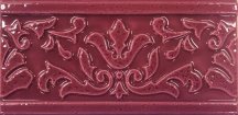 Vogue Bisello Bordeaux Listello 10x20