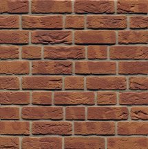 Westerwalder Klinker Hand Made Brick Rotbraun-Bunt Geflammt Wdf 6.5x21