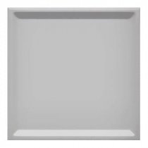 Wow Essential Inset L Grey Gloss 25x25