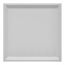 Wow Essential Inset L White Matt 25x25