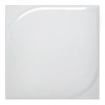 Wow Essential Leaf L White Gloss 25x25