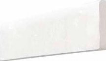 Wow Fez Bullnose White Gloss 3.5x12.5