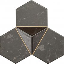 Zien Berlin Scoria Mosaic Black 1 16.5x19.2