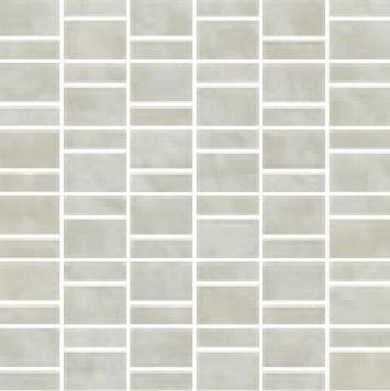 Settecento Nordic Stone Stagioni Musiva Grigio Argento 3.0x4.5/1.5x4.5 Su Rete 28.6x28.6