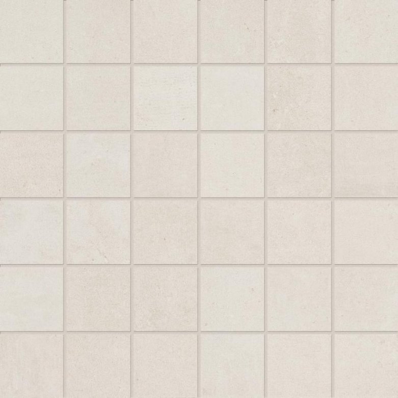 ABK Docks Mosaico Quadretti White 30x30