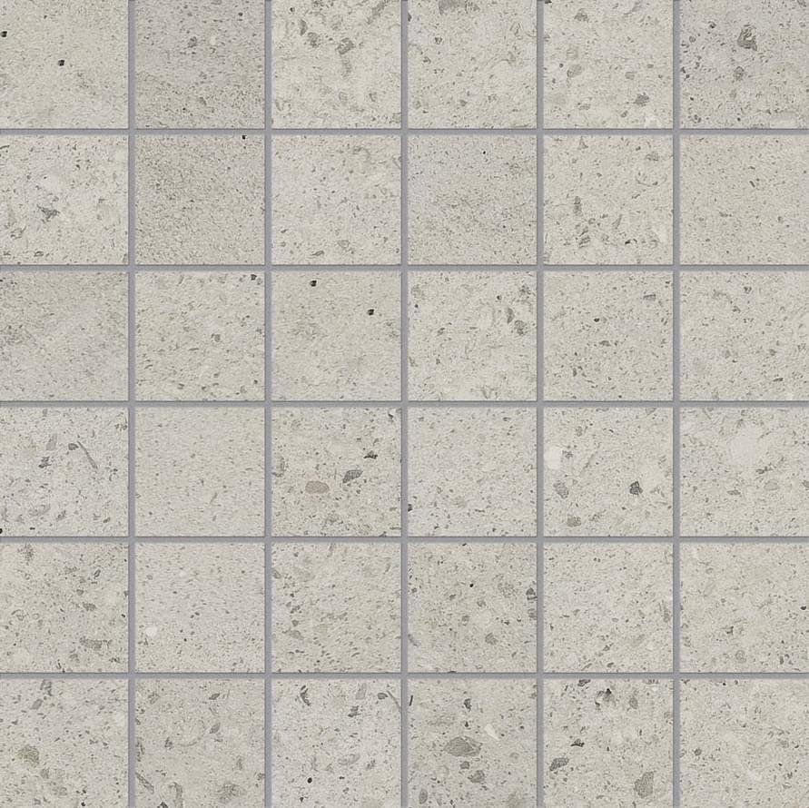 ABK Downtown Mosaico Quadretti Ash Rett 30x30