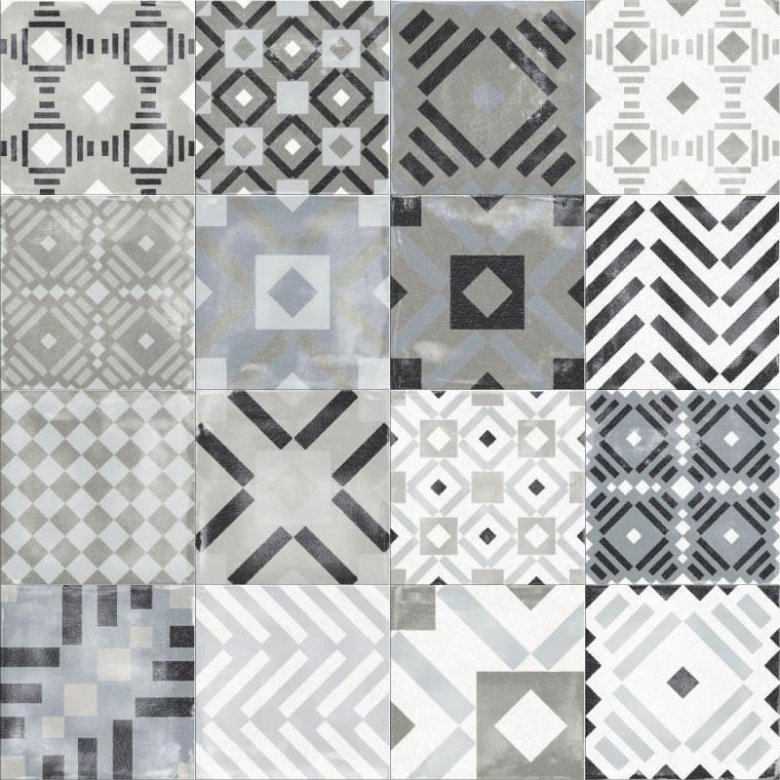 ABK Play Labyrinth Mix Grey 20x20