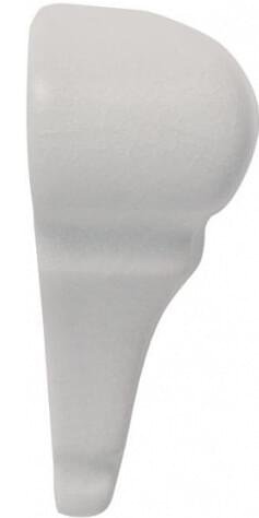 Adex Earth Angulo Exterior Cornisa Ash Gray 6x2.7