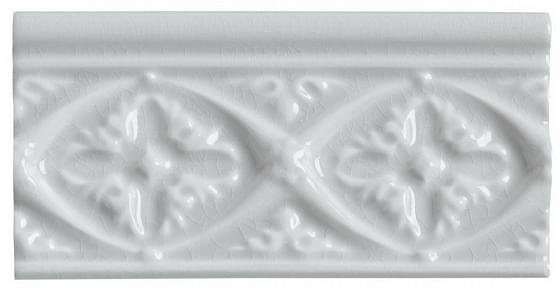 Adex Modernista Relieve Bizantino CC Cadet Gray 7.5x15