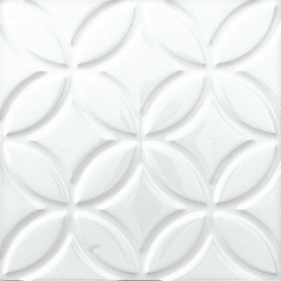 Adex Neri Liso Botanical Blanco Z 15x15