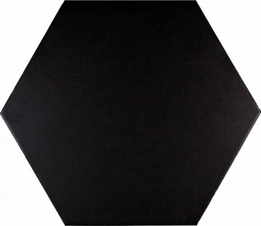 Adex Pavimento Hexagono Black 20x23