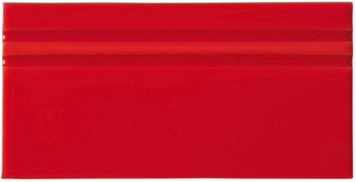 Adex Riviera Rodapie Monaco Red 10x20