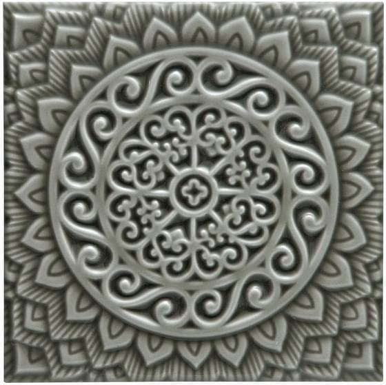 Adex Studio Relieve Mandala Universe Eucalyptus 14.8x14.8