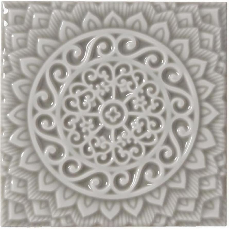 Adex Studio Relieve Mandala Universe Graystone 14.8x14.8