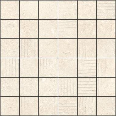 Aparici Baffin Beige Mud Mosaico 5x5 29.75x29.75