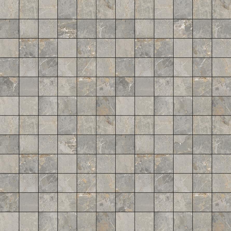 Aparici Dstone Ash Lekue Brillo Mosaico 2.5x2.5 29.75x29.75