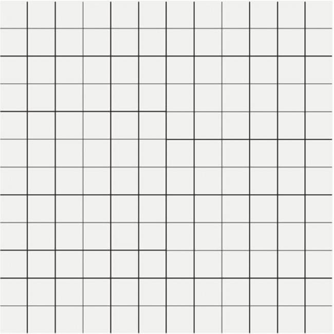 Aparici Glimpse White Mosaico 2.5x2.5 29.75x29.75