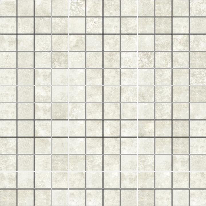 Aparici Grunge White Mosaico 2.5x2.5 29.75x29.75