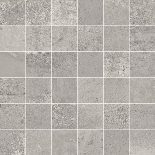 Aparici Metallic Grey Natural Mosaico 5x5 29.75x29.75