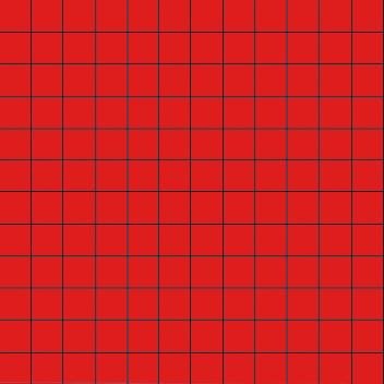 Aparici Nordic Red Mosaico 2.5x2.5 29.75x29.75