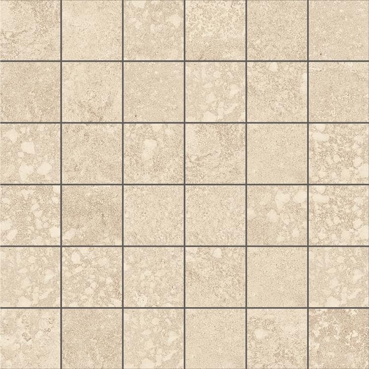 Aparici Ronda Beige Natural Mosaico 5x5 29.75x29.75