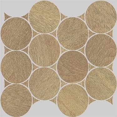 Apavisa Nanoshiba Beige Natural Mosaic Circle 30.07x34.84