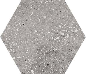 Apavisa Wind Grey Natural Hexagon 25x29