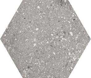 Apavisa Wind Grey Nonslip Hexagon 25x29