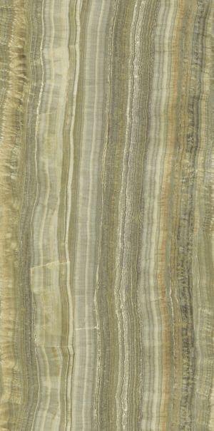 Ariostea Ultra Onici Green Onyx Vein Cut Luc Shiny 6 mm 150x300