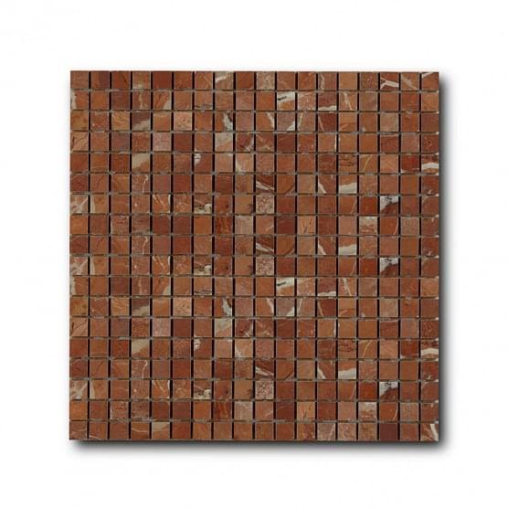 Art And Natura Marble Mosaic Rojo Alicante 30.5x30.5